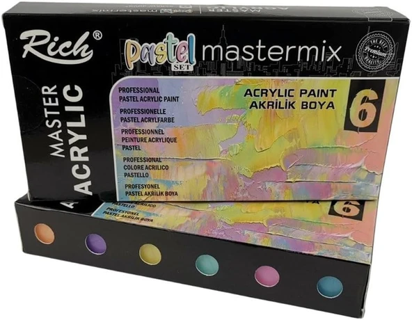 Gold Mix Pastel Set 6 Lı ürün görseli 1