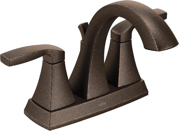 Moen 6901Orb Voss Two-Handle High Arc Banyo Musluk, Oil Rubbed Bronz By Moen ürün görseli 1