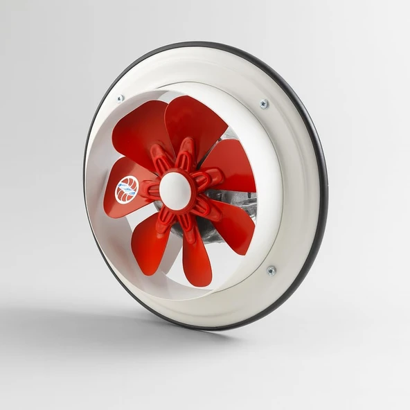 Sessiz Baca Tipi Aspiratör 200 Mm Fan Havalandırma Kirli Hava Güçlü Hava Emişli Koku Mutfak Sanayi ürün görseli 1