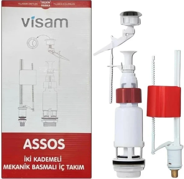 Visam Assos Basmalı İki Kadem. Rezervuar İç Takım ürün görseli 1