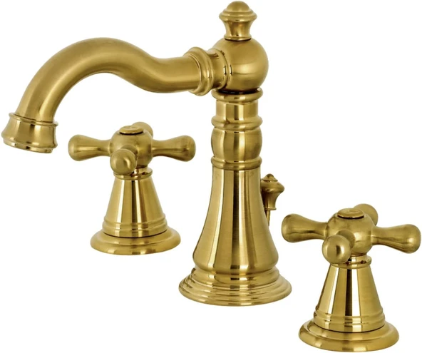 Brass Fsc1973Aax Amerikan Klasik 20,32 Cm Perakende Açılır Yaygın Banyo Bataryası, Fırçalanmış Pirinç ürün görseli 1