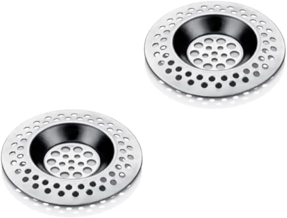 Paslanmaz Metal Lavabo Süzgeci Eviye Süzgeci Paslanamaz Süzgeç (2) ürün görseli 1