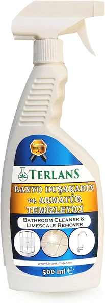 Terlans Banyo Duşakabin Armatür Temizleyici 500 Ml ürün görseli 1