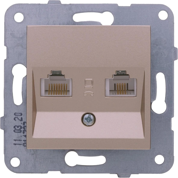 Novella Bronz Data Nümeris Cat5E Cat3 Vakumlu Paket ürün görseli 1