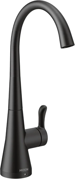 Moen S5520Bl Sip Geçişli Soğuk Su Mutfak İçecek Bataryası Opsiyonel Filtrasyon Sistemi, Mat Siyah ürün görseli 1