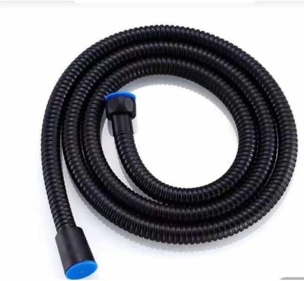 Mayaglory Örgülü Duş Hortumu Spiral Shower Hose, Siyah ürün görseli 1