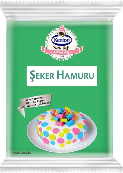 Kenton Tatlı Şefi Yeşil Hamuru 200G ürün görseli 1