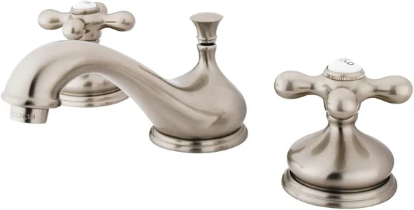 Pirinç Ks1168Ax 20,3 Cm Inç Breitgefaechert Wc Musluk – Saten Nikel ürün görseli 1