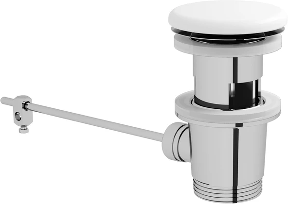 Metropole Beyaz Seramik Süzgeç, Lavabo Sifon Üst Grubu - 6397L003-0159 ürün görseli 1
