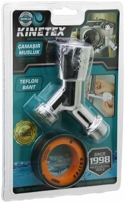Çamaşır Musluğu Teflon Bant Seti, Su Tesisatı İçin Montaj Malzemesi ürün görseli 1