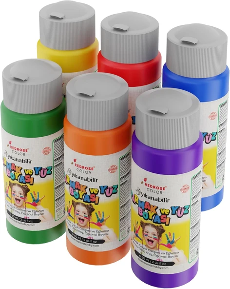 Red Ara Renkler Parmak Boyası 6'Lı Set 6X60 Ml ürün görseli 1