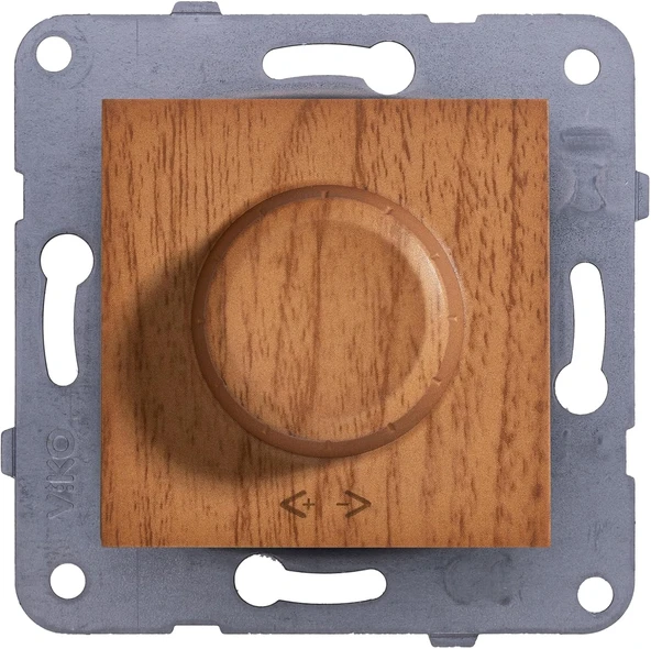 Novella/Trenda Ceviz Dimmer Rl 20 500W Mekanizma Düğme/Kapak ürün görseli 1
