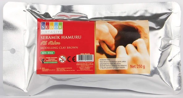 Diğer Südor Serami̇k Hamuru Ki̇l Hahverengi̇ 250 Gr ürün görseli 1