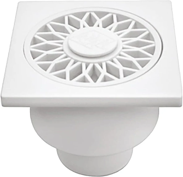 Yer Süzgeci Banyo Izgara Lavabo Pis Su Gideri Kapak Kapağı Alttan Giderli Yer Sifonu ürün görseli 1