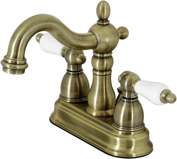 İki Kulplu Centerset Toilette Musluk Pirinç ürün görseli 1