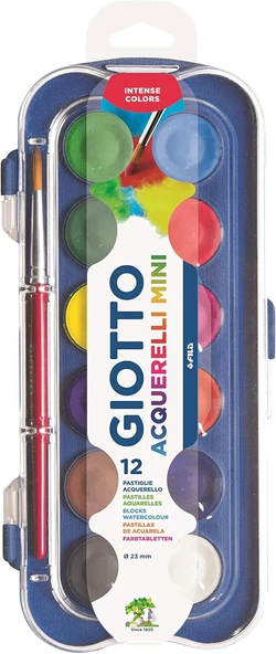 Giotto Suluboya, 23Mm, 12'Li ürün görseli 1