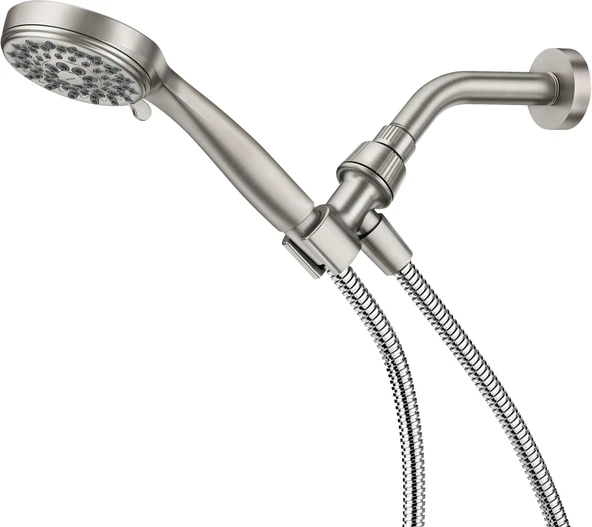 Moen Ignite Spot Dirençli Fırçalanmış Nikel El Tipi Duş Başlığı Paketi 2,5 Gpm Yüksek Basınçlı Sprey, 20091Srn ürün görseli 1