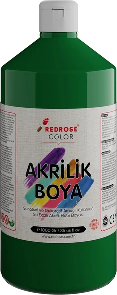 Red Yeşil Akrilik Boya 1000 Gr ürün görseli 1