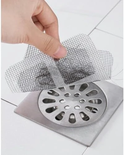 10 Adet Banyo Gider Süzgeci Saç Yakalayıcı Süzgeç Banyo Duş Gider Tıkanık Önleyici Süzgeç ürün görseli 1