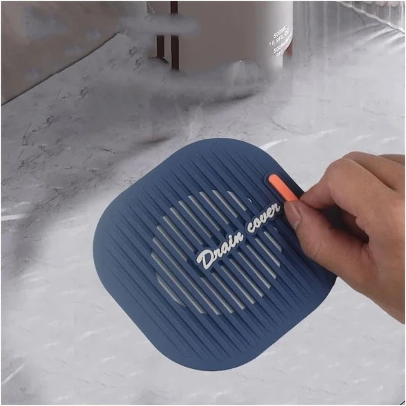 2 Adet Süzgeçli Lavabo Banyo Gider Koruyucu Esnek Süzgeç Silikon Mat ürün görseli 1
