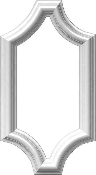 Ekena Pnl08 X 16 As-02 8 Genişlik X 16 Yükseklik X 1/2 Projeksiyon Ashford Şekilli Dalgalı Graseule Duvar Panel – Boyalı ürün görseli 1