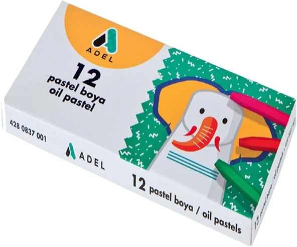 Adel Pastel Boya, 12 Renk, 4280837002 ürün görseli 1