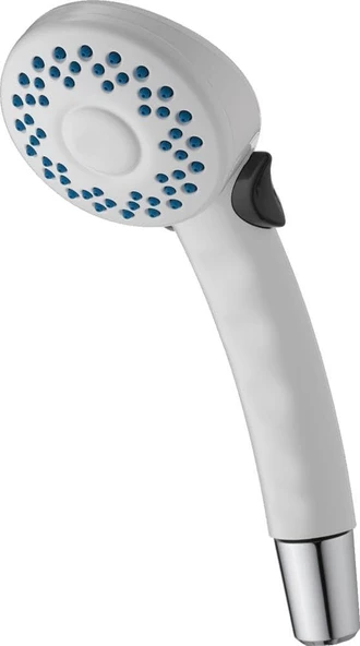Faucet Tek Püskürtme El Tipi Duş Başlığı, Beyaz 59462-Whb-Pk ürün görseli 1