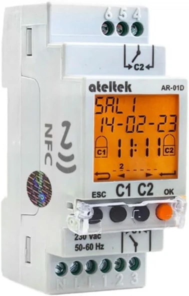 Ar-01D-Nfc Astronomik Zaman Saati ürün görseli 1