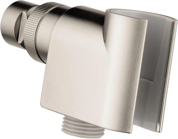 Hansgrohe Kolay Kurulum El Duş Başlığı Tutucusu Fırçalanmış Nikel, 04580820 ürün görseli 1