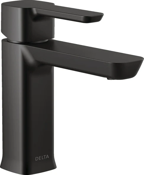 Faucet 581Lf-Blgpm-Pp Saplı Proje Paketi Banyo Bataryası Tek Delikli, Mat Siyah ürün görseli 1