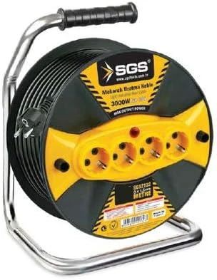Sgs Makaralı Uzatma Kablo Extra 2,5 X 30 Mt ürün görseli 1