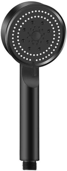Orret Turbo Duş Başlığı,5 Fonksiyonlu Ayarlanabilir Su Akımı,Yüksek Basınçlı El Duşu, Handshower,Masaj Spa Etkili (Siyah) ürün görseli 1