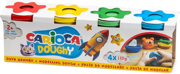 Carioca Oyun Hamuru 4X110 Gr ürün görseli 1