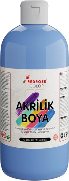 Red Akrilik Boya 500 Gr ürün görseli 1