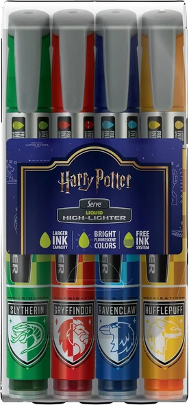 Serve Likit Kalem Harry Potter Damali 4'Lu Pet Blister ürün görseli 1