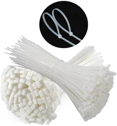 3,6X250 Mm Plastik Kablo Bağı Beyaz | Naylon 6.6 | 65 Mm Sıkma Çapı | Kg Mukavemet | 100 Adet ürün görseli 1