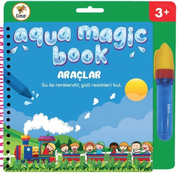 Lino Aqua Magic Book Araçlar (Sihirli Boyama Kitabı) ürün görseli 1