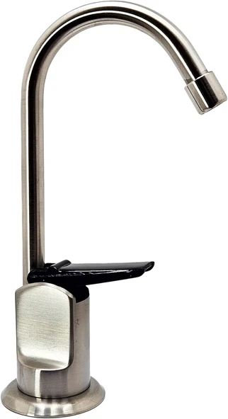 Westbrass R203-Nl-07 Touch-Flo Stil Saf Su Sebili Musluk, Saten Nikel, 16.5 Cm Yükseklik ürün görseli 1