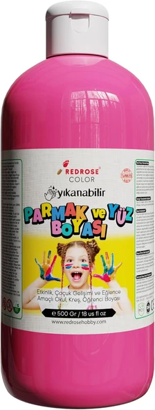 Pembe Parmak Boyası 500Gr ürün görseli 1