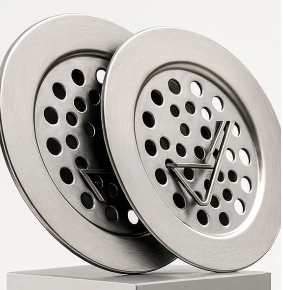 Transformacion Kilitlenebilir Metal Lavabo Evye Süzgeci 2 Adet, 7430000721234 ürün görseli 1