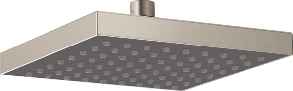 Faucet Tek Sprey Yağmur Duş Başlığı Fırçalanmış Nikel, Yağış Duş Başlığı, Kare Duş Başlığı, Fırçalanmış Nikel Yağmur Duş Başlığı, Yağmur Duş Metal Duş Başlığı, Paslanmaz 52841-Ss ürün görseli 1
