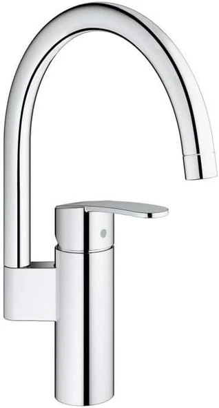 Grohe Wave Cosmopolitan Quickfix Eviye Bataryası |0°/150°/360° Dönüş Açısı | Krom | 32449001 ürün görseli 1