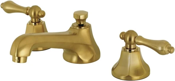 Brass Ks4467Al Metropolitan 20 Cm Yaygın Tuvalet Bataryası Açılır Peruk, Saten Pirinç, 12,5 Cm Ağız Erişimi ürün görseli 1