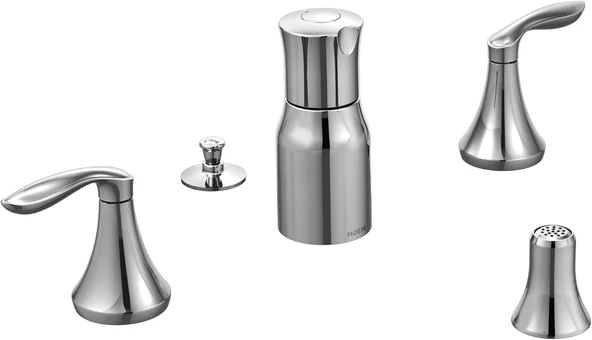 Moen T5220 Eva Çift Kulplu Bide Musluk, T5220 ürün görseli 1