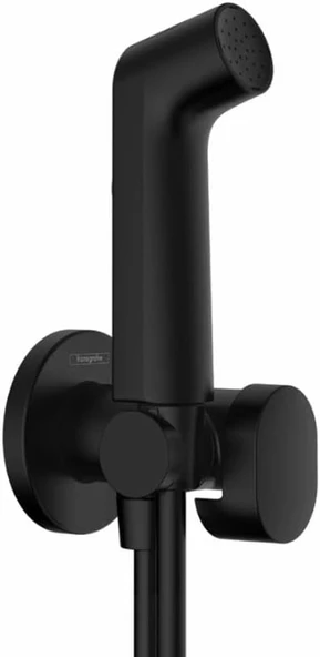 Hansgrohe Bidette El Duşu 1Jet S Ecosmart Satin Siyah 29230670 ürün görseli 1