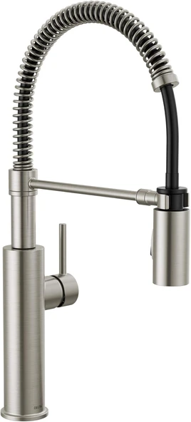 Faucet Antoni Pull Down Püskürtücülü Mutfak Bataryası, Ticari Mutfak Lavabo Bataryası, Mutfak Lavabo Muslukları, Manyetik Yerleştirme Püskürtme Kafası, Spotshield Paslanmaz 18803-Sp-Dst ürün görseli 1