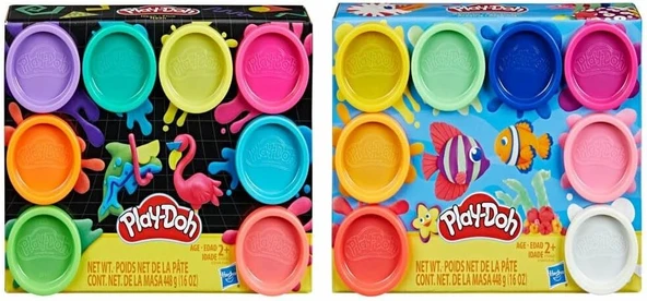 Play-Doh Modelleme Bileşimi 8'Li Paket - Flamingo ürün görseli 1