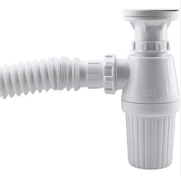 Sökülebilir Taslı Körüklü Sifon, Temizlenebilir Plastik Gider Borusu, Mutfak Banyo Lavabo Için ürün görseli 1