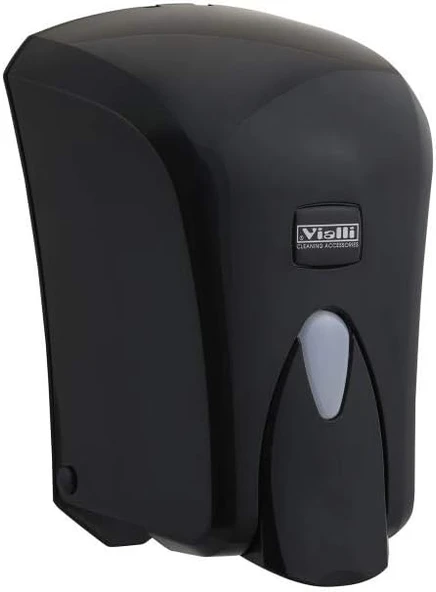 Vialli F6B Köpük Sabun Dispenseri Makinesi Hazneli Siyah 1000 Ml ürün görseli 1