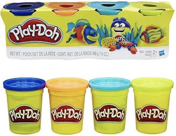 Play-Doh 4'Lü Çocuk Oyun Hamuru ürün görseli 1